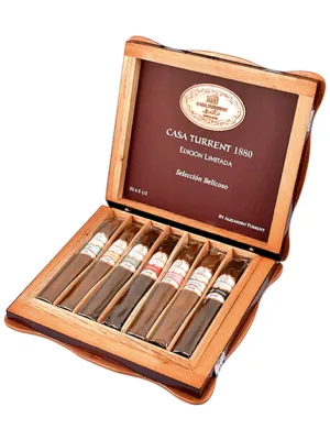 Сигары Casa Turrent 1880 Edicion Limitada Selection Belicoso SET of 7 cigars