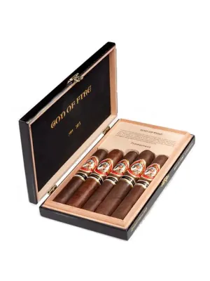Сигары Набор сигар Arturo Fuente God of Fire Serie B SET 5 Cigars
