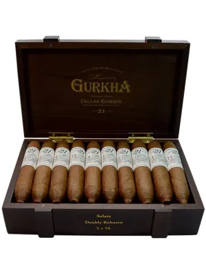 Сигары Gurkha Cellar Reserve Aged 21 Solara Double Robusto